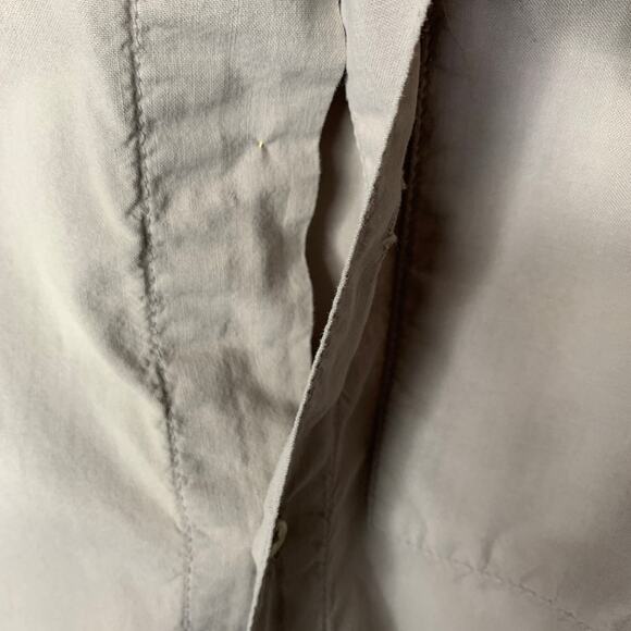 Vintage Guess Tan Shirt Grunge Worn Sz Small - Picture 7 of 8